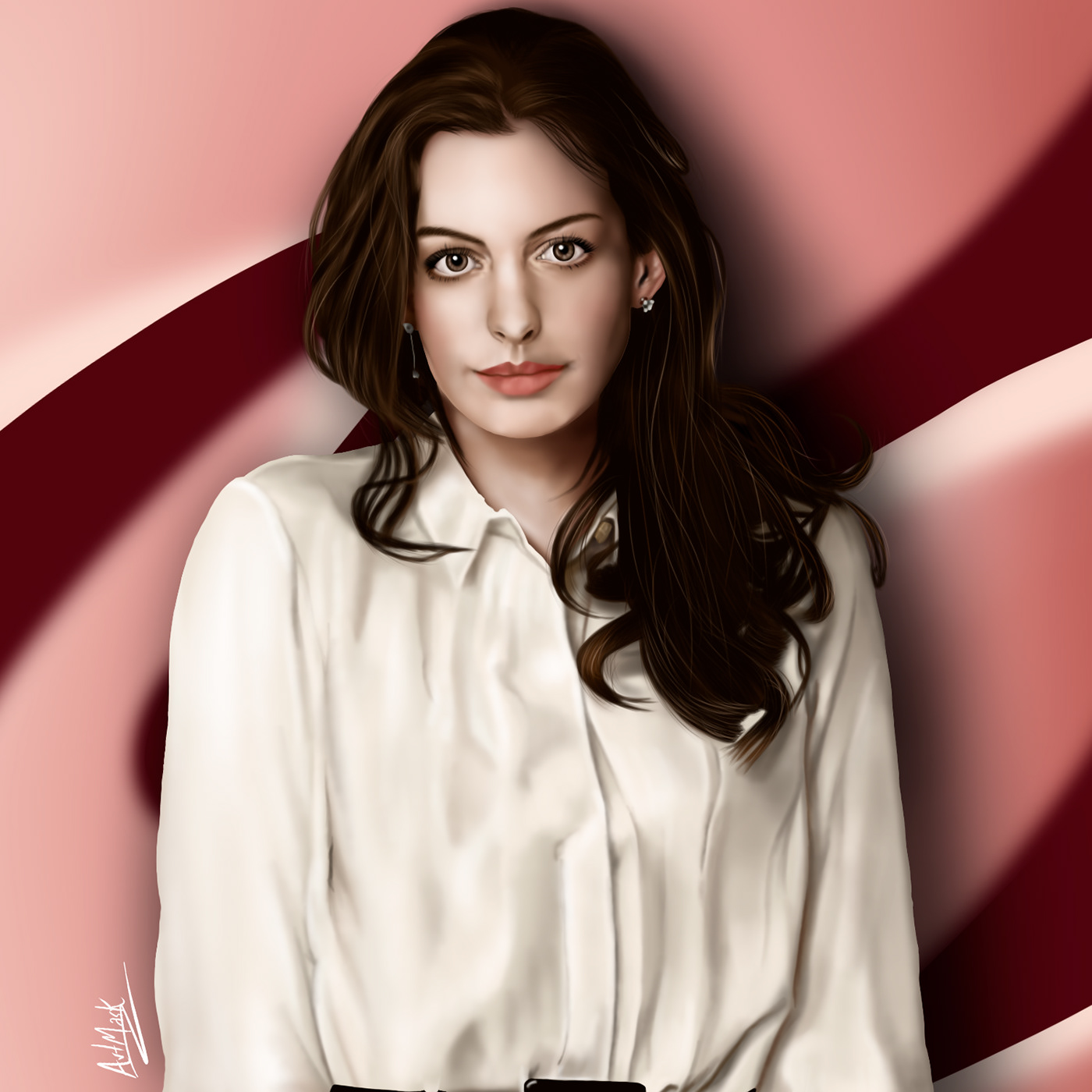 Anne Hathaway 原始照片 AI生成动漫素材