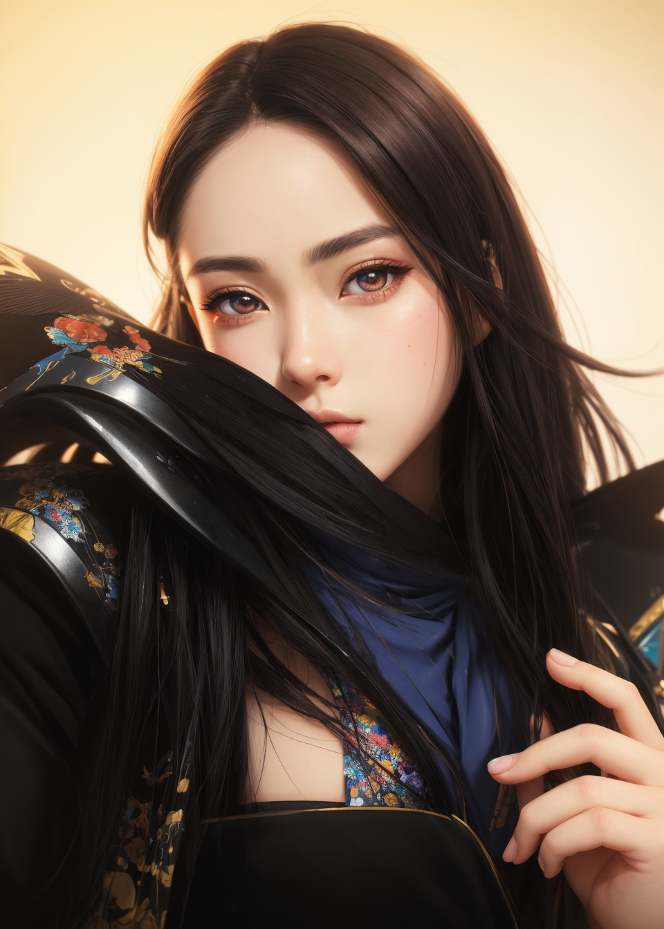 伊能静 动漫风格 | 伊能静 anime style AI generated image