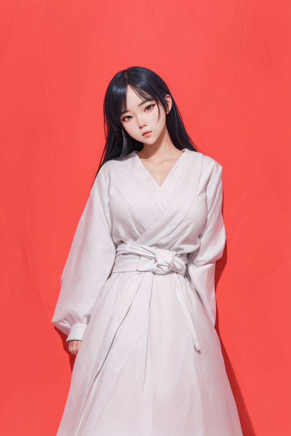 陈妍希 动漫风格 | 陈妍希 anime style AI generated image
