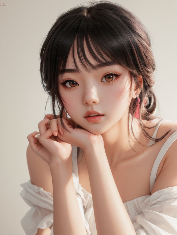 文淇 AI动漫变身效果图 2