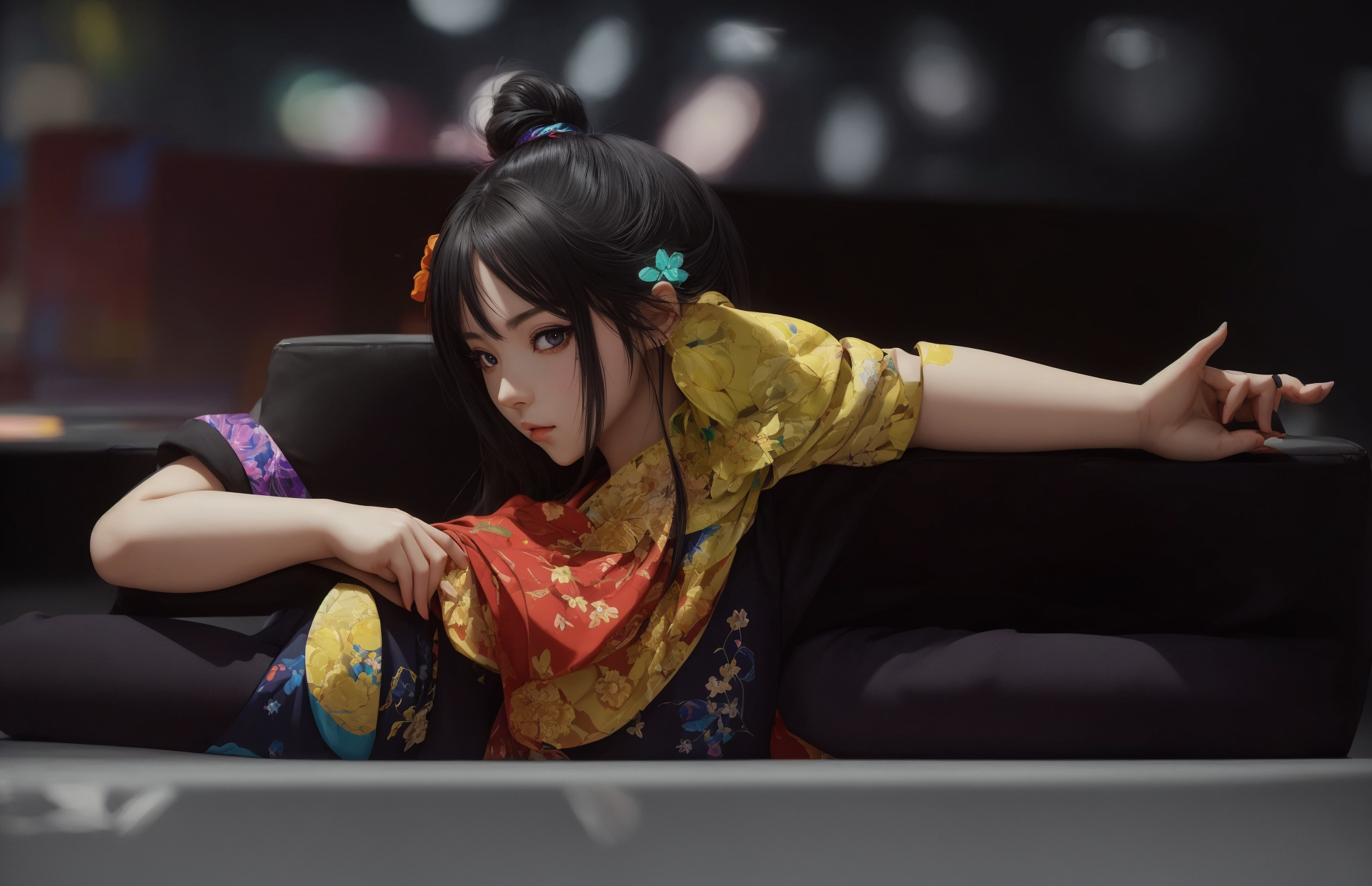 Miwa Harimoto AI动漫变身效果图