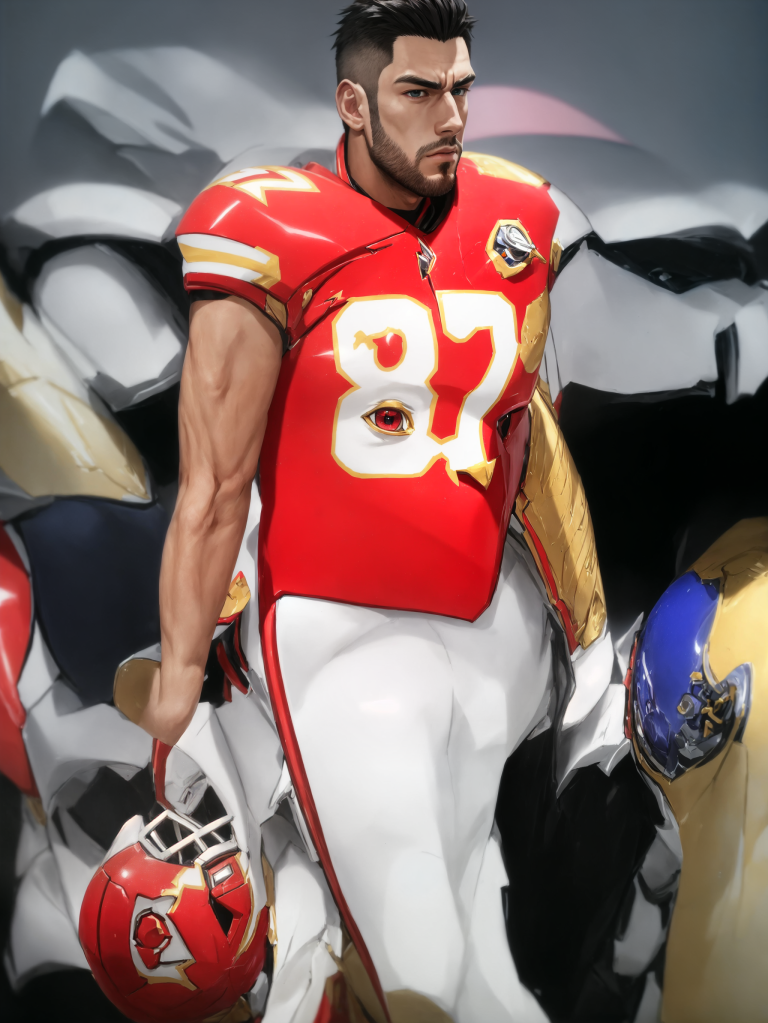 Travis Kelce anime 1