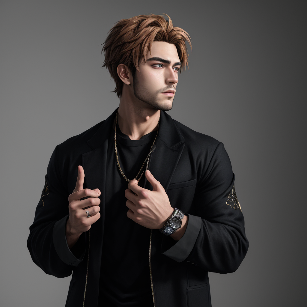 Justin Bieber AI动漫变身效果图 1