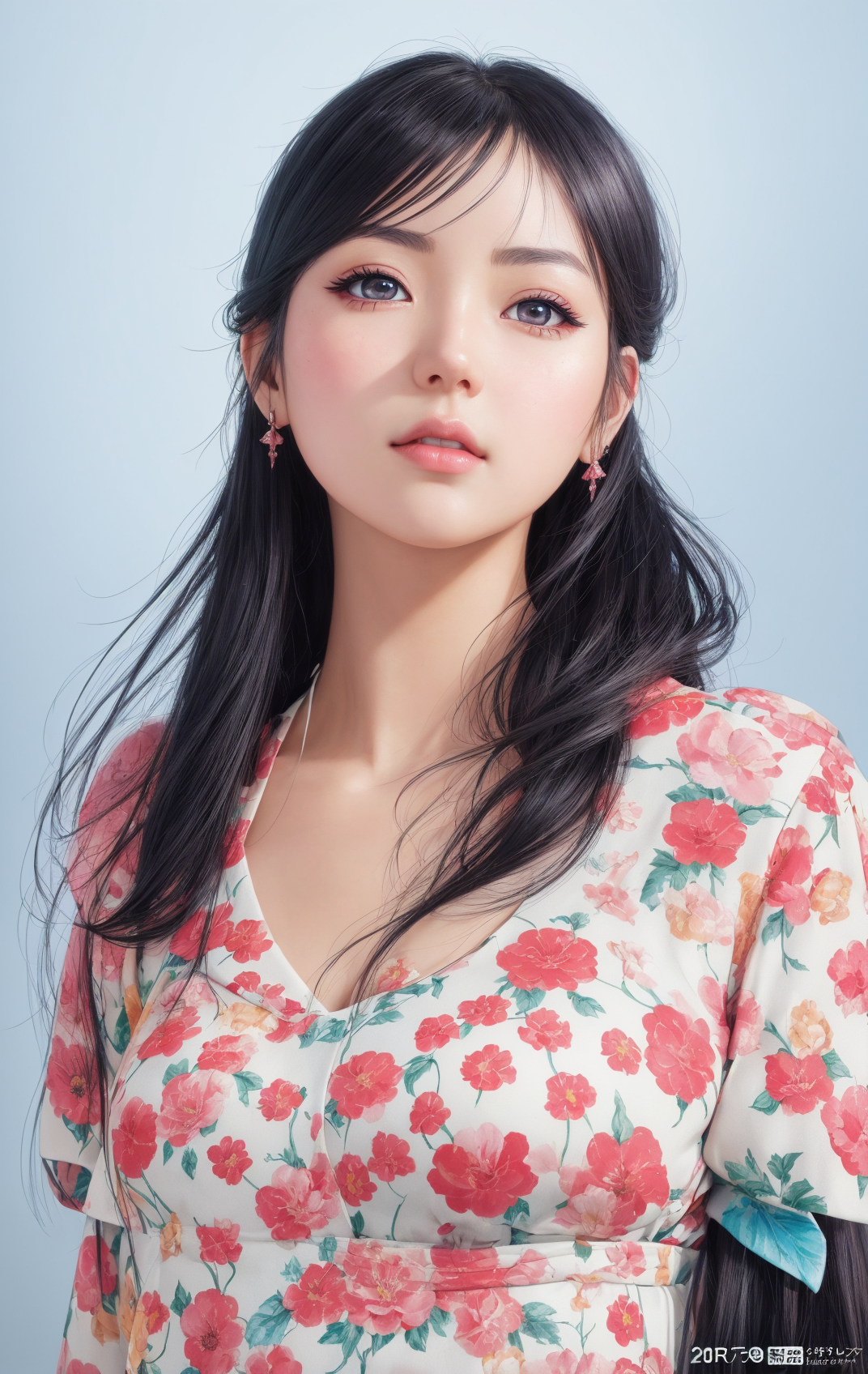 赵雅芝 AI动漫变身效果图 2