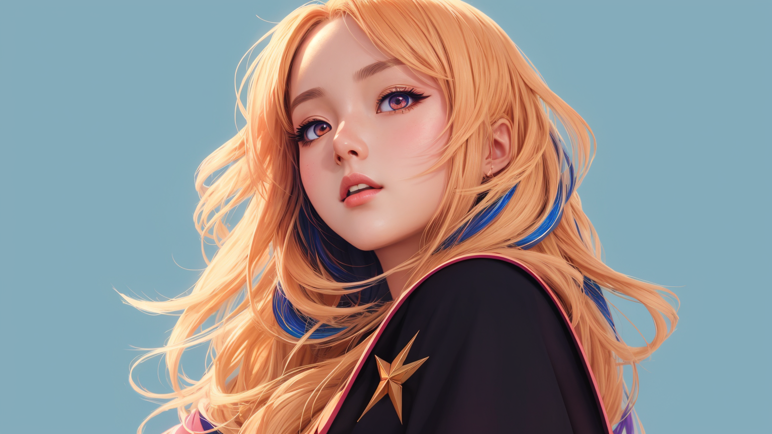 Sabrina Carpenter AI动漫变身效果图 3