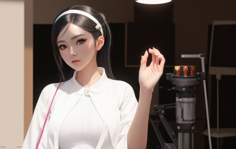 Bella Hadid anime 1