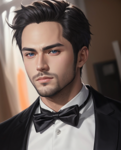 Sebastian Stan anime 1