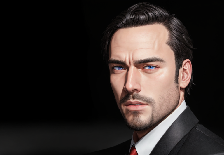 Jon Hamm anime 1