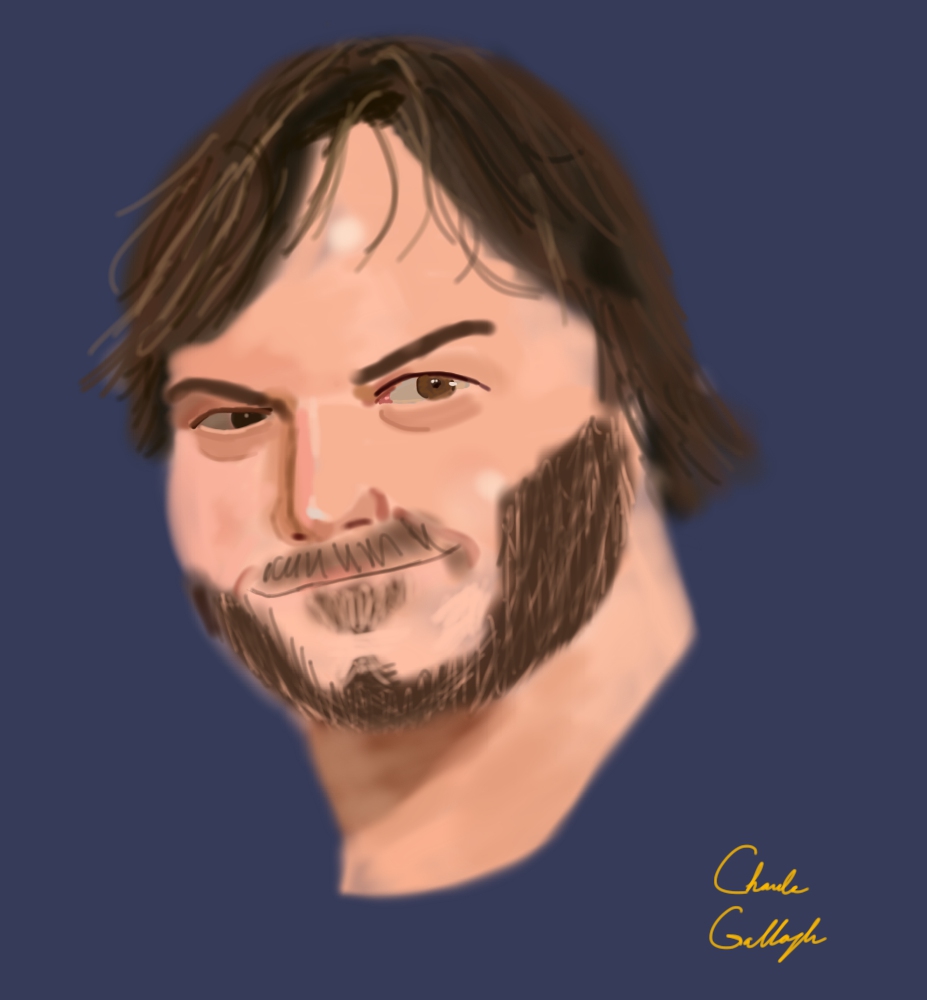 Jack Black 原始照片 AI生成动漫素材