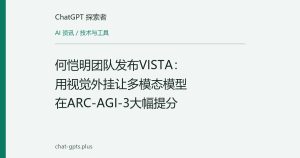 何恺明团队发布VISTA：用视觉外挂让多模态模型在ARC-AGI-3大幅提分