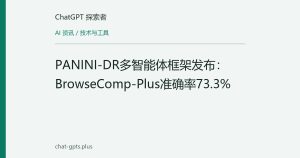 PANINI-DR多智能体框架发布：BrowseComp-Plus准确率73.3%