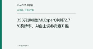 35B开源模型MLExpert冲刺72.7%奖牌率，AI自主调参竞赛升温