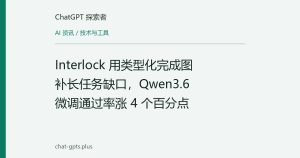 Interlock 用类型化完成图补长任务缺口，Qwen3.6 微调通过率涨 4 个百分点