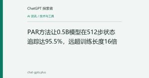 PAR方法让0.5B模型在512步状态追踪达95.5%，远超训练长度16倍