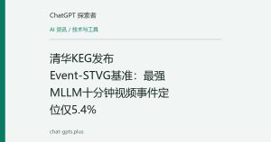 清华KEG发布Event-STVG基准：最强MLLM十分钟视频事件定位仅5.4%