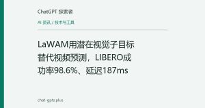 LaWAM用潜在视觉子目标替代视频预测，LIBERO成功率98.6%、延迟187ms