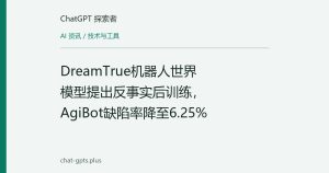 DreamTrue机器人世界模型提出反事实后训练，AgiBot缺陷率降至6.25%