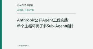 Anthropic公开Agent工程实践：单个主循环优于多Sub-Agent编排