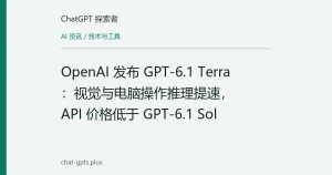 OpenAI 发布 GPT-6.1 Terra：视觉与电脑操作推理提速，API 价格低于 GPT-6.1 Sol