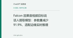 Falcon 因果音视频目标说话人提取模型：参数量减少 91.9%，适配边缘实时推理