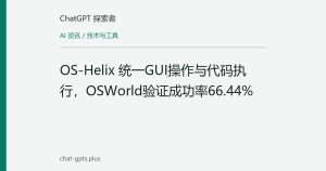 OS-Helix 统一GUI操作与代码执行，OSWorld验证成功率66.44%