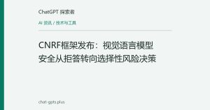 CNRF框架发布：视觉语言模型安全从拒答转向选择性风险决策