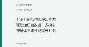 The Trinity框架提出能力驱动递归自改进，多模态智能体平均性能提升34分