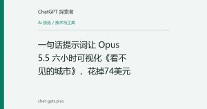 一句话提示词让 Opus 5.5 六小时可视化《看不见的城市》，花掉74美元