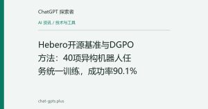Hebero开源基准与DGPO方法：40项异构机器人任务统一训练，成功率90.1%