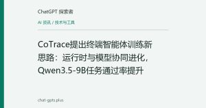 CoTrace提出终端智能体训练新思路：运行时与模型协同进化，Qwen3.5-9B任务通过率提升