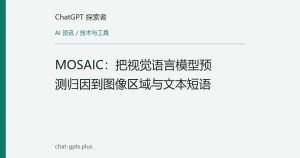 MOSAIC：把视觉语言模型预测归因到图像区域与文本短语