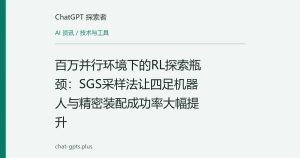 百万并行环境下的RL探索瓶颈：SGS采样法让四足机器人与精密装配成功率大幅提升