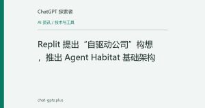 Replit 提出“自驱动公司”构想，推出 Agent Habitat 基础架构