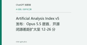 Artificial Analysis Index v5 发布：Opus 5.5 居首，开源闭源差距扩大至 12-26 分