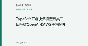 TypeSafe开创决策模型品类三周后被OpenAI和AWS快速跟进