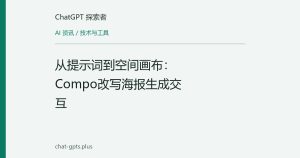 从提示词到空间画布：Compo改写海报生成交互